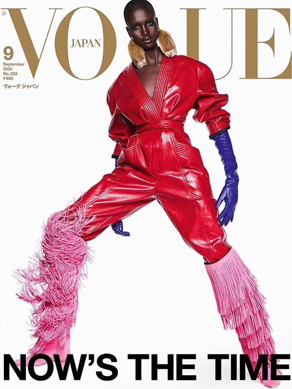 dnamodels's tweet photo. A superstar is born !!! #AmarAkway by #LuigiAndIango & #AnnaDelloRusso for #Vogue Japan x #SpringFashionIssue: https://t.co/3nMD7PAMJS https://t.co/bOKbxDo2WG