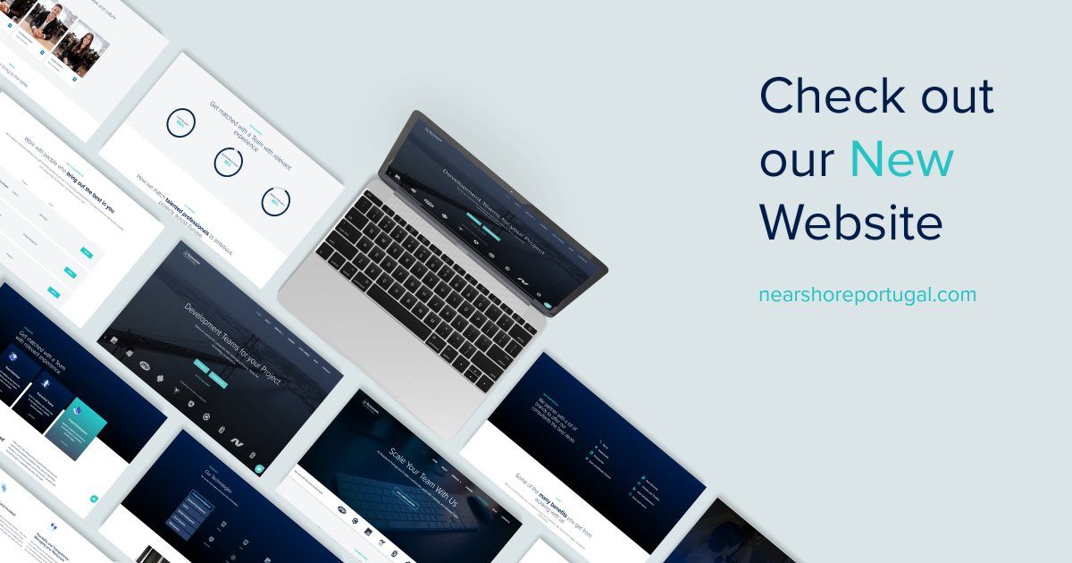 NearshorePT's tweet photo. We are pleased to announce the launch of our brand new website https://t.co/3IT8nNs8GE
#neashore #nearshoreportugal #nearshoreIT #IT #nearshoring #nearshorepartner #nearshoreoutsourcing #tech #technology #developer #softwaresolutions #softwarecompany #softwaredevelopment https://t.co/BwSyHrkp1G