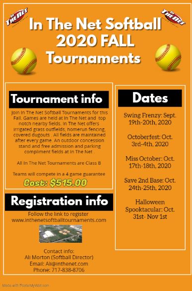 ItnSoftball's tweet photo. FALL TOURNAMENTS ARE POSTED AND REGISTRATION IS OPEN. 
WE ARE SANCTIONED WITH USA SOFTBALL 
REGISTRATION CANN FOUND AT https://t.co/1rsM5KJMcL https://t.co/MDqaXnVpQb