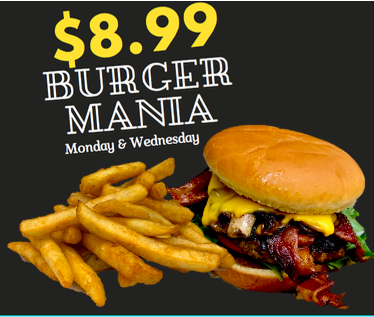 hooligans_pub's tweet image. All-day long! Your choice of 4 toppings!