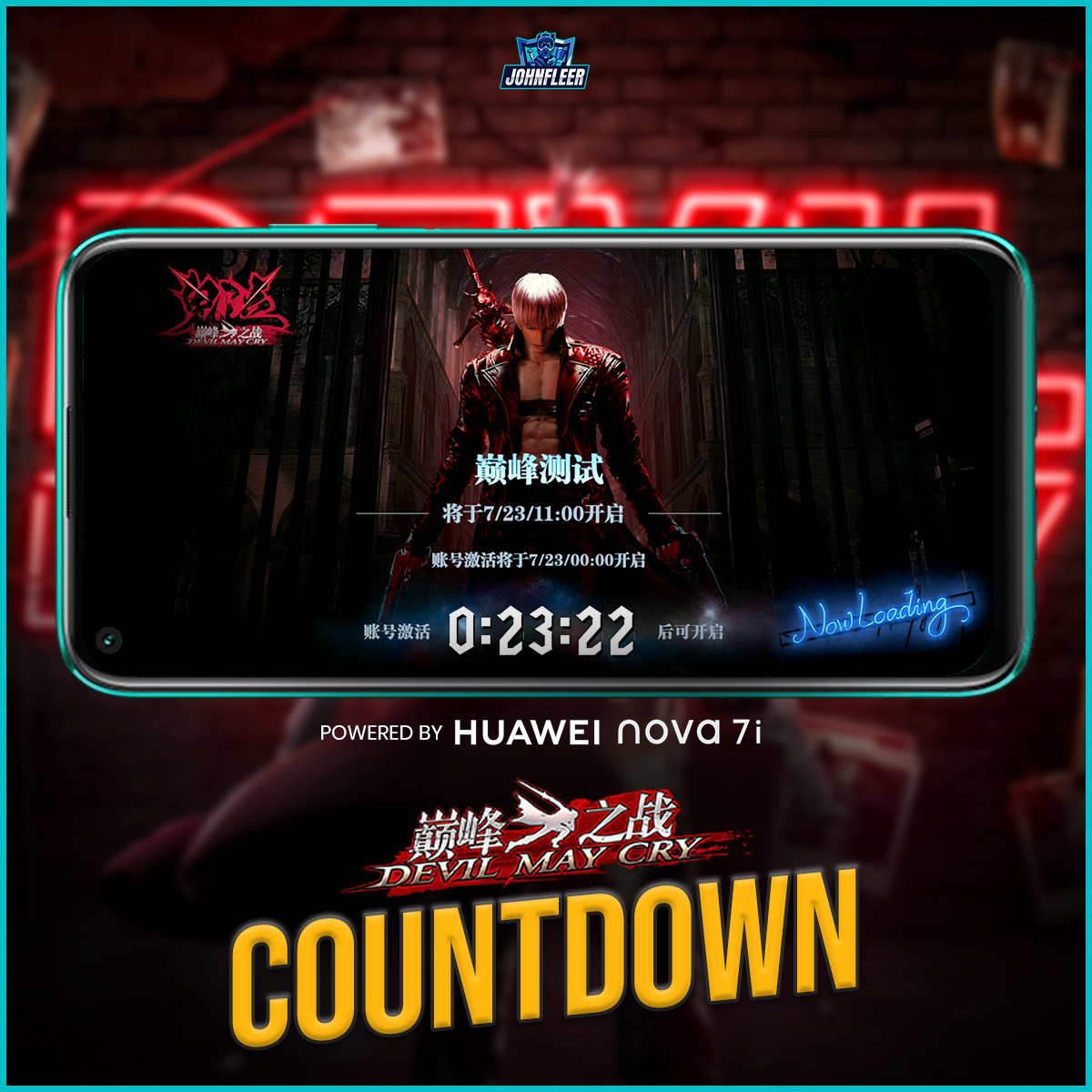 johnfdong's tweet photo. In less than 25 mins, Devil May Cry Pinnacle of Combat's servers are going to open. Are you ready to see DMC PoC stuff? 
#DevilMayCryPinnacleOfCombat https://t.co/ALelbGs1rp