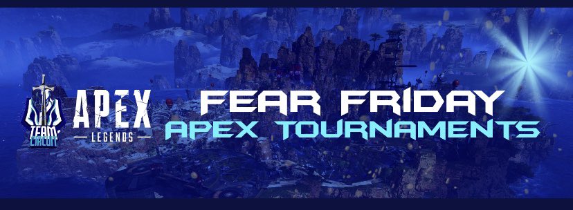 TeamCircuitGGs's tweet photo. We will be hosting Fear Friday Apex Tournaments CGL and 1v1 style weekly starting this week. July 31st will be the first tournment open to the public. Rewards will be given to the champion! Dm @Fear_TheSeanBoT to get registered! https://t.co/lgCb4mIk0E