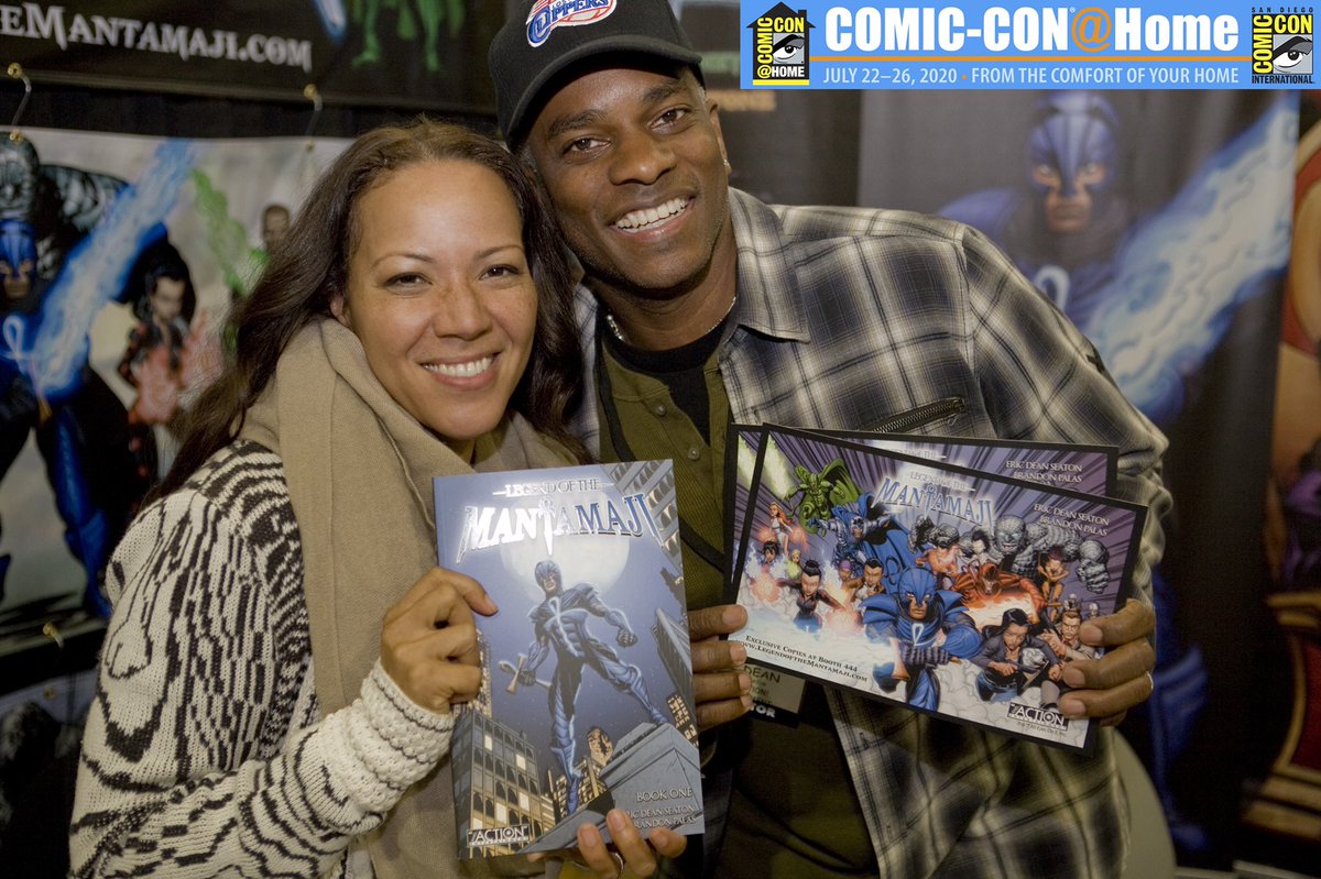 Mantamaji's tweet photo. Today’s the day! Come check us out at #Comic-con@Home for some great books on sale! Tomorrow we will be dropping our new animated trailer! https://t.co/VNVOfJGkUU