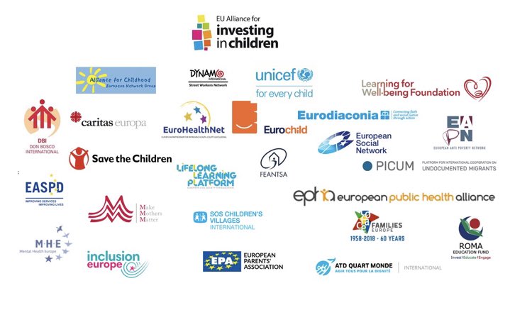 ATD_Europe's tweet photo. Today, 1/4 children in the EU grow up at risk of poverty and social exclusion. 

Investing 5% of ESF+ resources in early years will help build resilient, inclusive, healthy and sustainable societies.

Our open letter: https://t.co/T7EAbqrPPX #EPResolution #ChildGuarantee #esf https://t.co/Zg4gz0LEeg