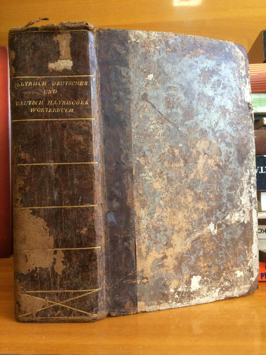 RajeBot's tweet photo. @Crypto_Blondie_ @Rolouzis @DUALIPA German - Illyrian dictionary, printed in Vienna in 1790. As you can see, Illyrian language has nothing to do with the Albanian. https://t.co/cO8Nzz7gOU