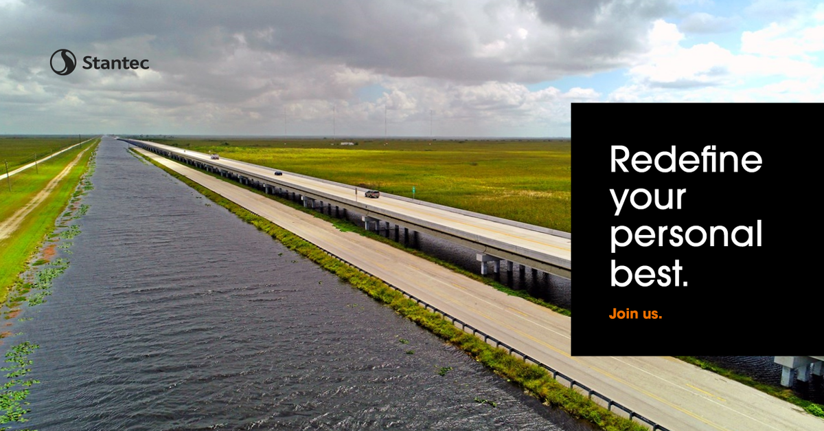 Stantec is looking for Senior Project Managers, Team Leads &amp; Engineers to join our Florida Transportation team! We’re growing our practice, connecting communities through innovative solutions, and working on iconic projects. lnkd.in/ebZypR5

#StantecCareers