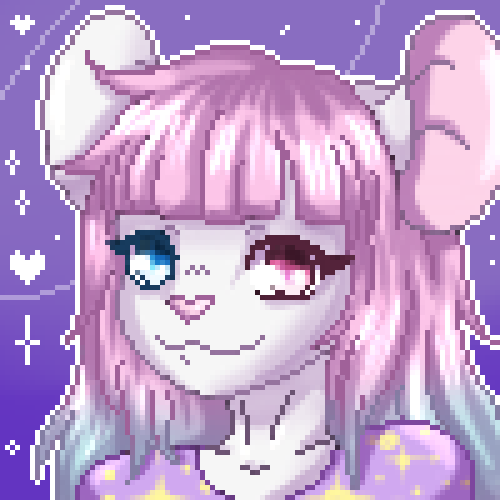 cottonstarling's tweet photo. omg, so I got this *amazing* pixel portrait from @Larixe and I *cannot* recommend their work enough! I'm gonna retweet the commission post again. https://t.co/uTyOJGEM3m