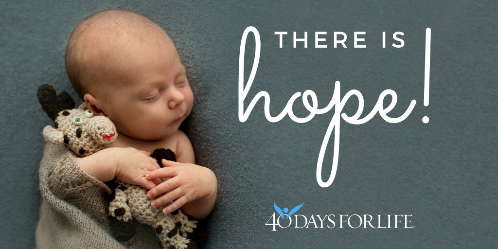 40daysforlife's tweet photo. Amidst the darkness in our world, there is HOPE! https://t.co/Fh7VKFJBW5