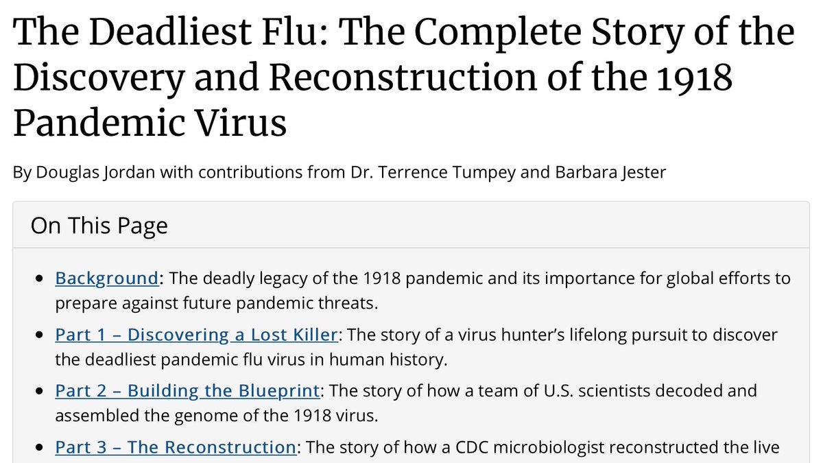 The 1918 flu lowered the average life expectancy in the U.S. "by more than 12 years," the CDC notes. "A comparable death rate has not been observed during any of the known flu seasons or pandemics that have occurred either prior to or following the 1918 pandemic." Until now...