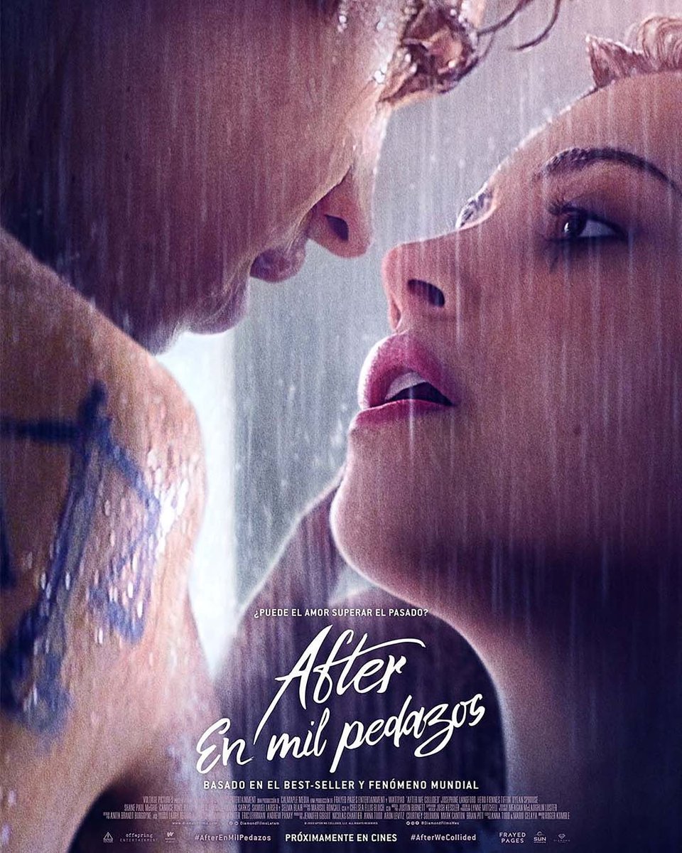 MundoDPelicula's tweet photo. ¿Puede el amor superar el pasado? ♾

Ya tenemos el último póster de After En Mil Pedazos 🚨🚨  Like si también lo esperas con ansias ❤ #próximamente #MundoDPelícula #After #HardinScott #tessa #aftenators #movie #venezuela #estreno #póster https://t.co/40Sa64mYI5