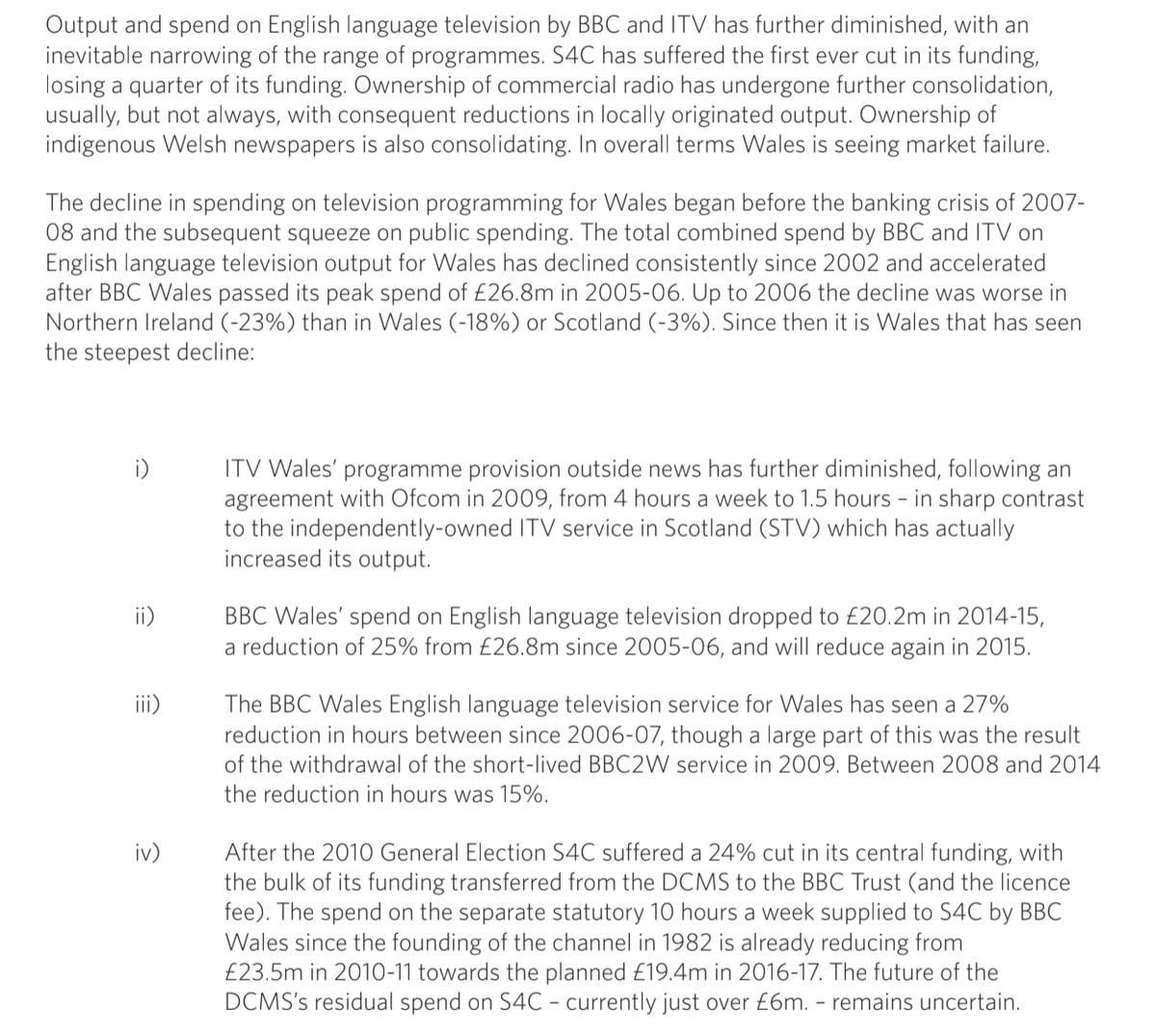 4) IWA Media AuditsOur 2008 and 2015 Media Audits sparked a debate about the visibility of Wales in the media and the way it is portrayed. It informed reports by the National Assembly, the House of Commons and the BBC Charter renewal.The 2020 Audit is coming soon...