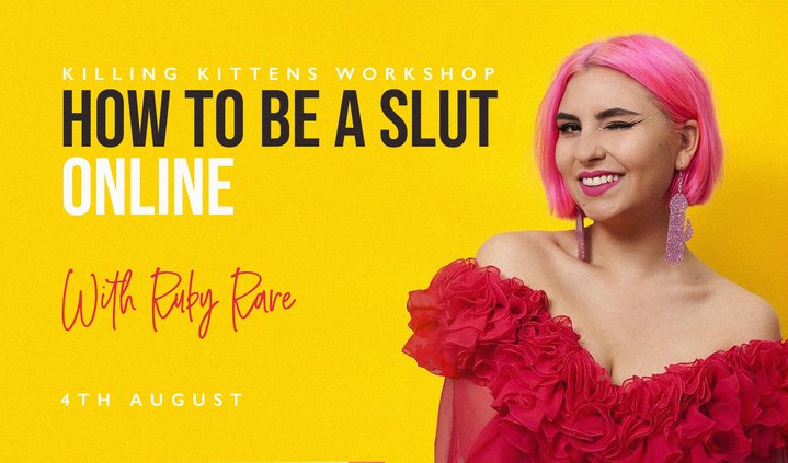killing_kittens's tweet photo. Being a slut is fabulous &amp; @_rubyrare is here to show how to reclaim the word with pride, using it as a tool to gain agency in your sexuality: https://t.co/rIoJGs5ynS

#ethicalslut #rubyrare #sexualempowerment #healthysexuality #killingkittens #wearekk #kittenandproud https://t.co/dDPFqImDt9