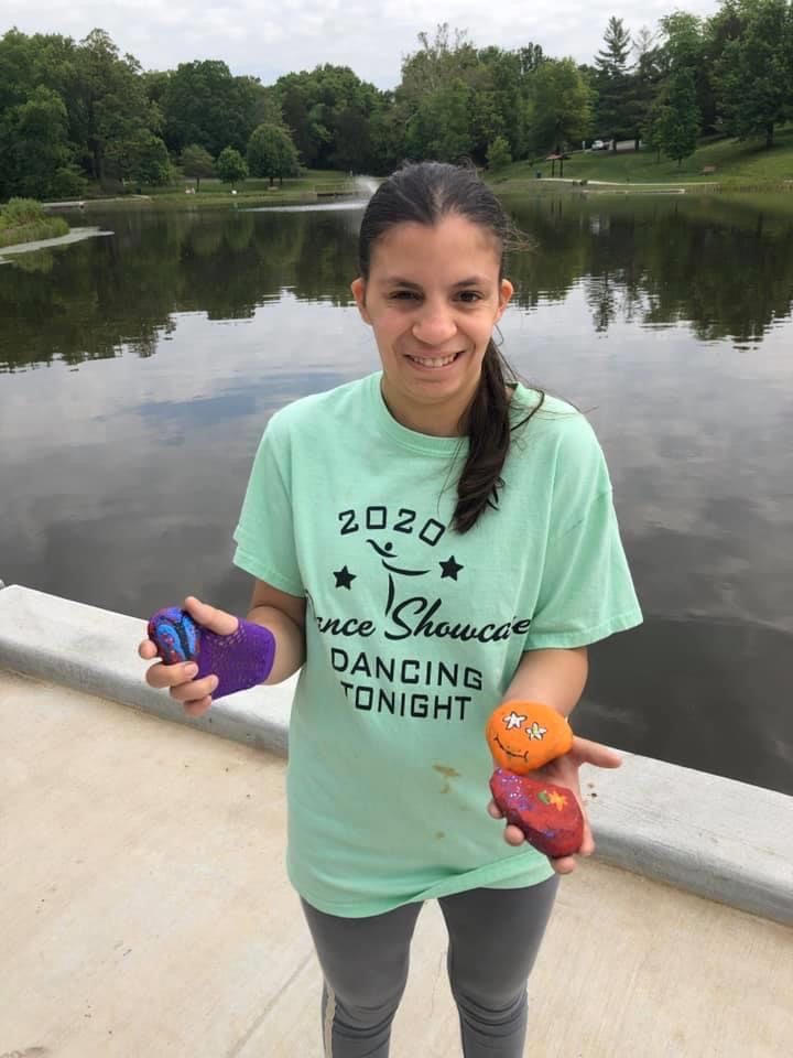 commlivmo's tweet photo. Last month, SOAR participants painted and hid rocks in Fort Zumwalt Park. Has anyone found one around town yet!? https://t.co/EQIuHgRyZj