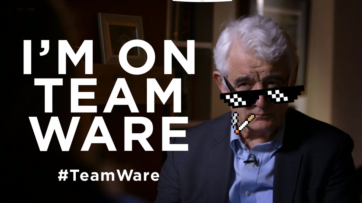 JoosyJew's tweet photo. #TeamWare all the way, baby. https://t.co/MmYPWe9vhf