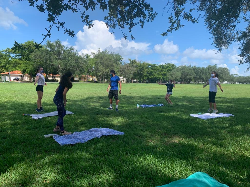CANEaquatics's tweet photo. Our Canes working hard @ our safe outdoor workouts! 💪👏
.
.
#CANESW2BH #CANESBETTERTOGETHER🧡💚 https://t.co/7w75NKX6VF