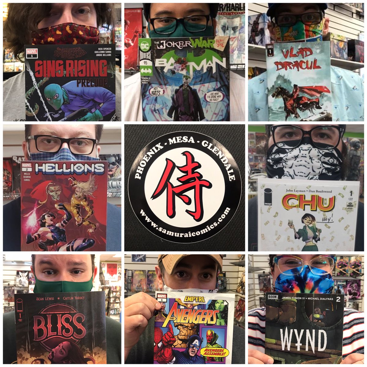 SamuraiComics's tweet photo. Employee picks for the week of 7/22/20! #samuraicomics #samuraicrew #samuraiphoenix #samuraiglendale #samuraimesa #ncbd #newcomicwednesday https://t.co/Gm7pxekrXY