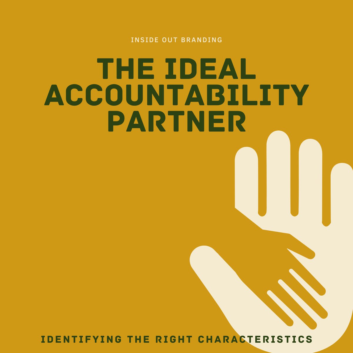 IOBranding's tweet photo. As we all work to become better, we have to be accountable. Check out our list of characteristics we believe make an ideal accountability partner. ✨ You need the right people in the right place! https://t.co/CfHqOh0oXX