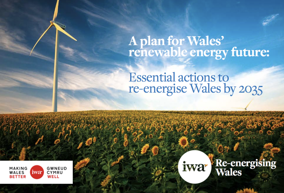 5) Re-energising WalesOur ground-breaking report detailed how Wales could be 100% powered by renewables by 2035. Check out the full report  https://www.iwa.wales/our-work/work/re-energising-wales-a-plan-for-wales-renewable-energy-future-essential-actions-to-re-energise-wales-by-2035/