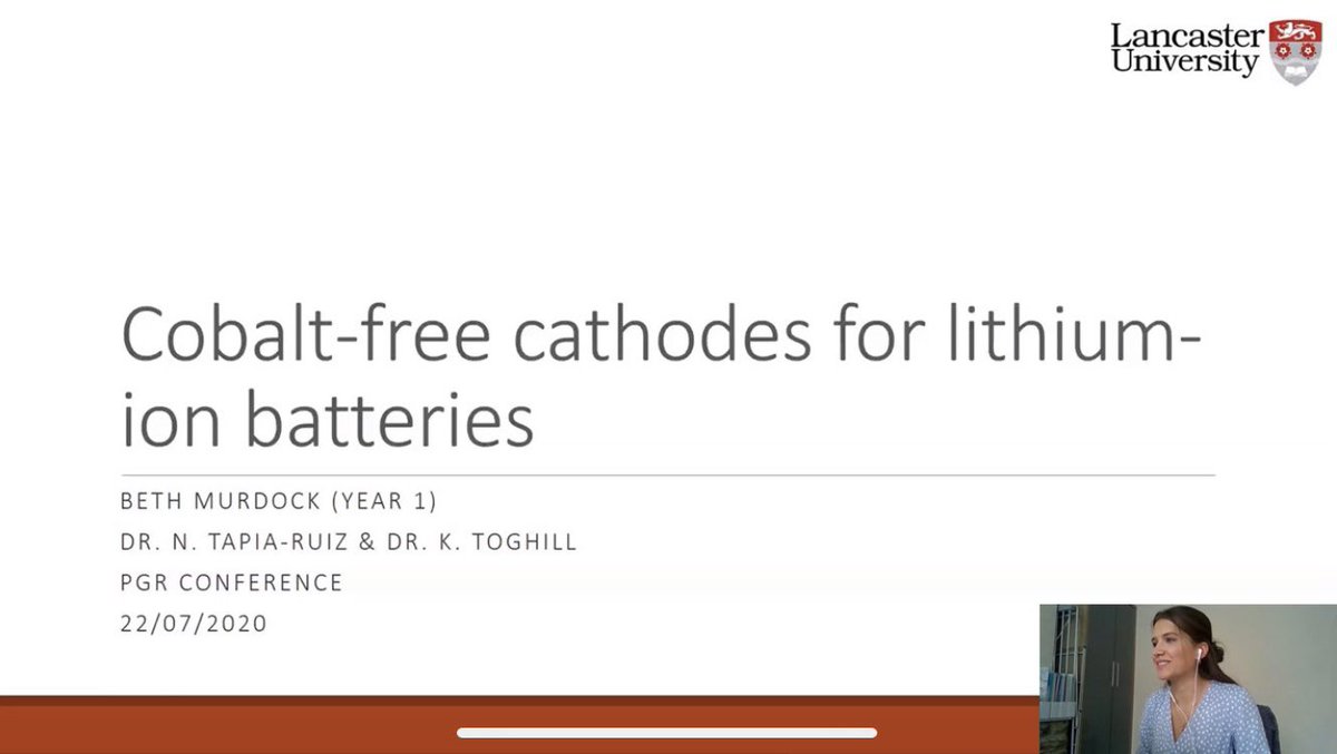 Was nice to get in some presentation practice today at Lancaster’s PGR chemistry conference. It’s somewhat eery presenting to an audience you can’t see 😅 but so nice to see everyone’s hard work 🥰
#LancasterChemsitry