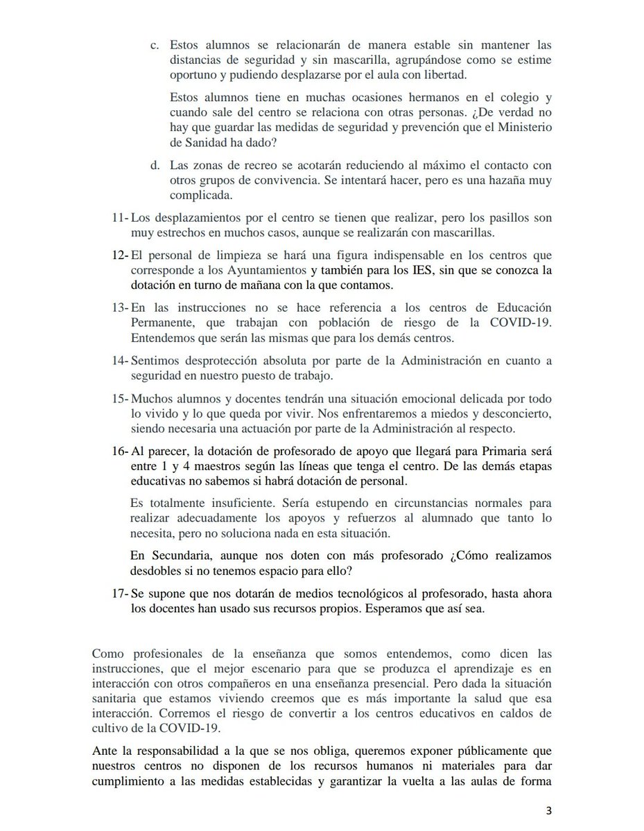 arruku's tweet photo. EN CORIA DEL RÍO LA COMUNIDAD EDUCATIVA SE HA UNIDO PARA DEJAR CLARO QUE ES IMPOSIBLE CUALQUIER PROTOCOLO: https://t.co/PfeuFp4lfy