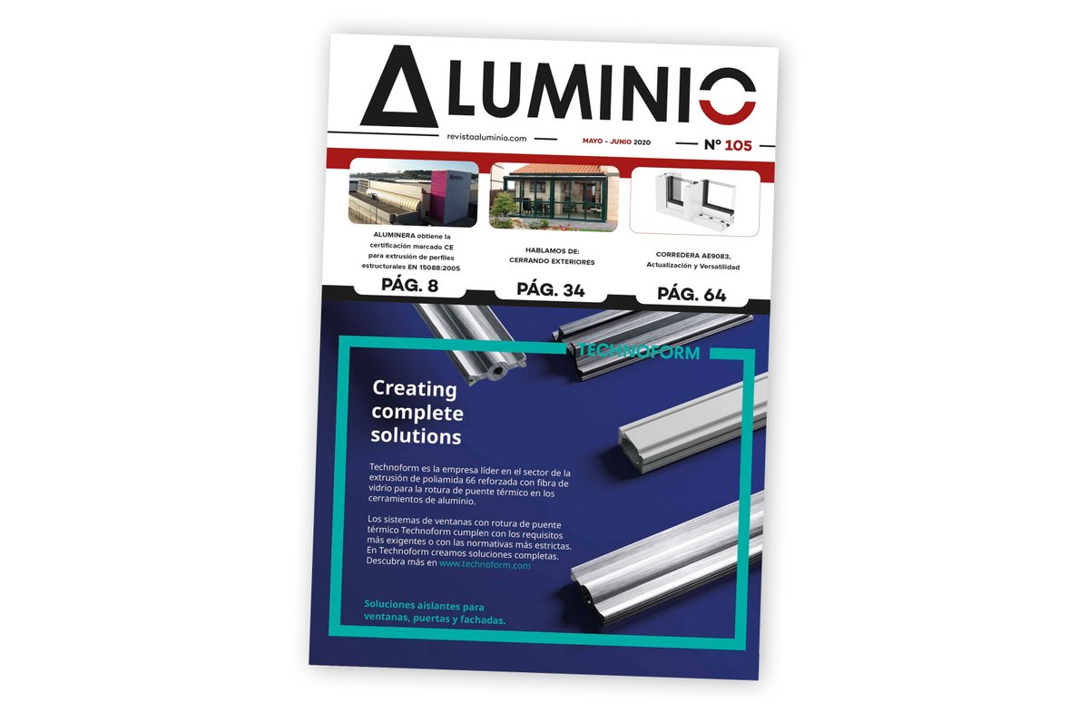 AluminioRevista's tweet photo. Ya puedes ver gratis, en pdf, el número 105 de ALUMINIO. Pincha aquí para descargarlo: https://t.co/xKfZhCtCYW https://t.co/Id8TG5NmYg