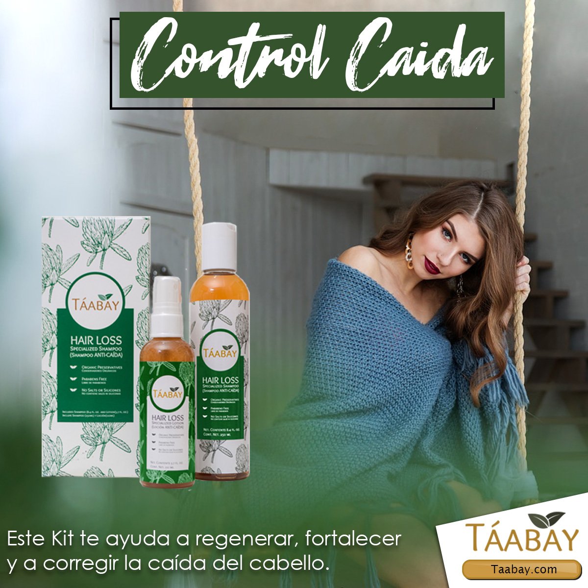 taabayoficial's tweet photo. Cuida tu cabello de manera natural con #TÁABAYControlCaída que gracias a sus ingredientes naturales te ayuda a regenerar y fortalecer tu cabello, además de limpiarlo también estimula el crecimiento del cuero cabelludo
#ControlCaida #Taabay #IngredientesNaturales #FelizMiercoles https://t.co/Au05iH4ybS