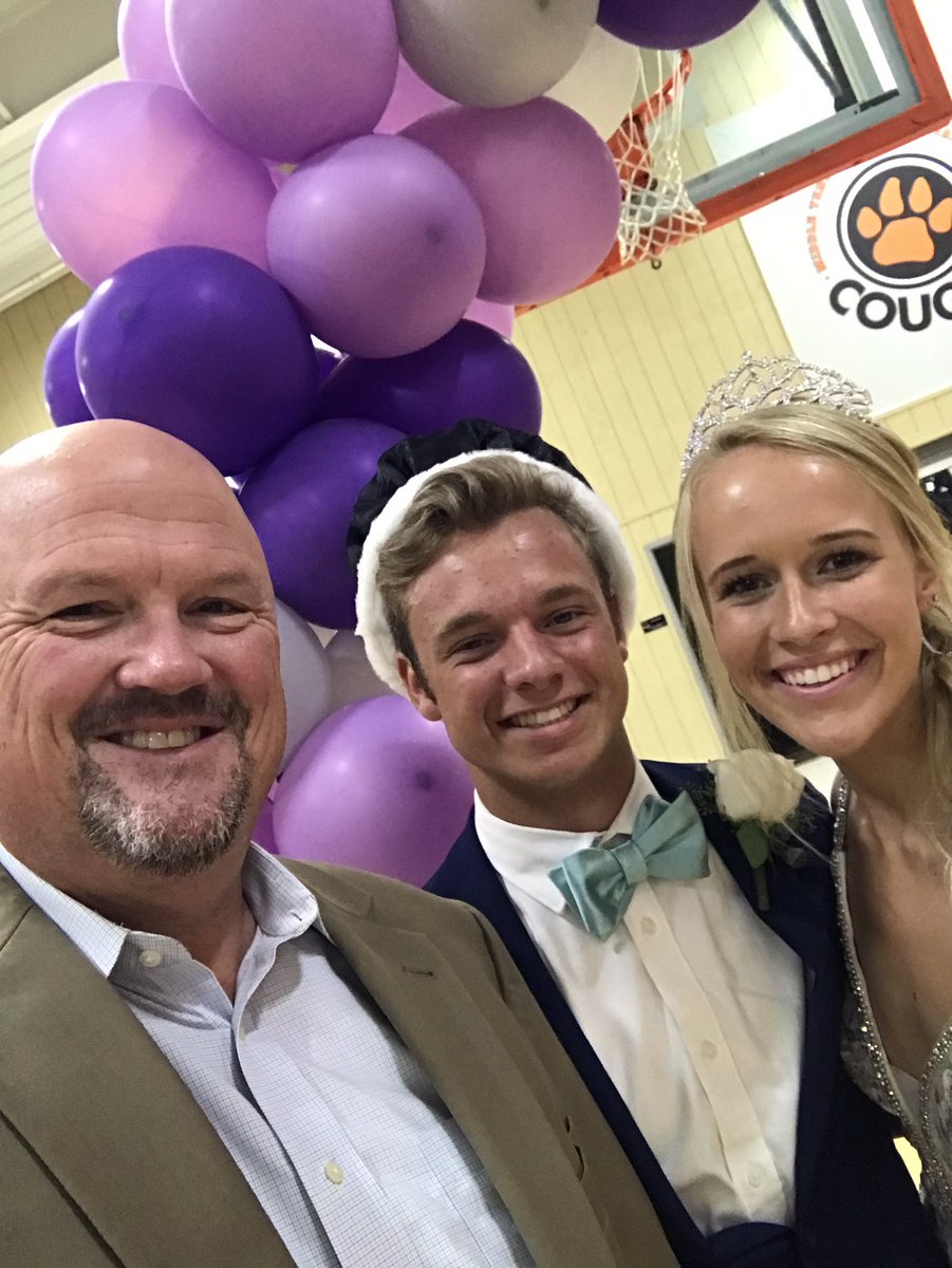 CougarsMTCS's tweet photo. It’s been a busy few days as we wrapped up the 19/20 school year with Saturday’s graduation, Monday’s 8th grade crossing, and last nights Jr./Sr. Banquet (w/ our King &amp; Queen properly crowned). We’ll miss the Class of 2020 #youreallineedtogetby @MTCSSECTION1 https://t.co/F3tbgQZNdu