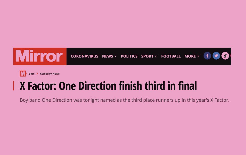 the 10 year journey; through news articles a thread  #10YearsOneDirection  #ThankYouOneDirection