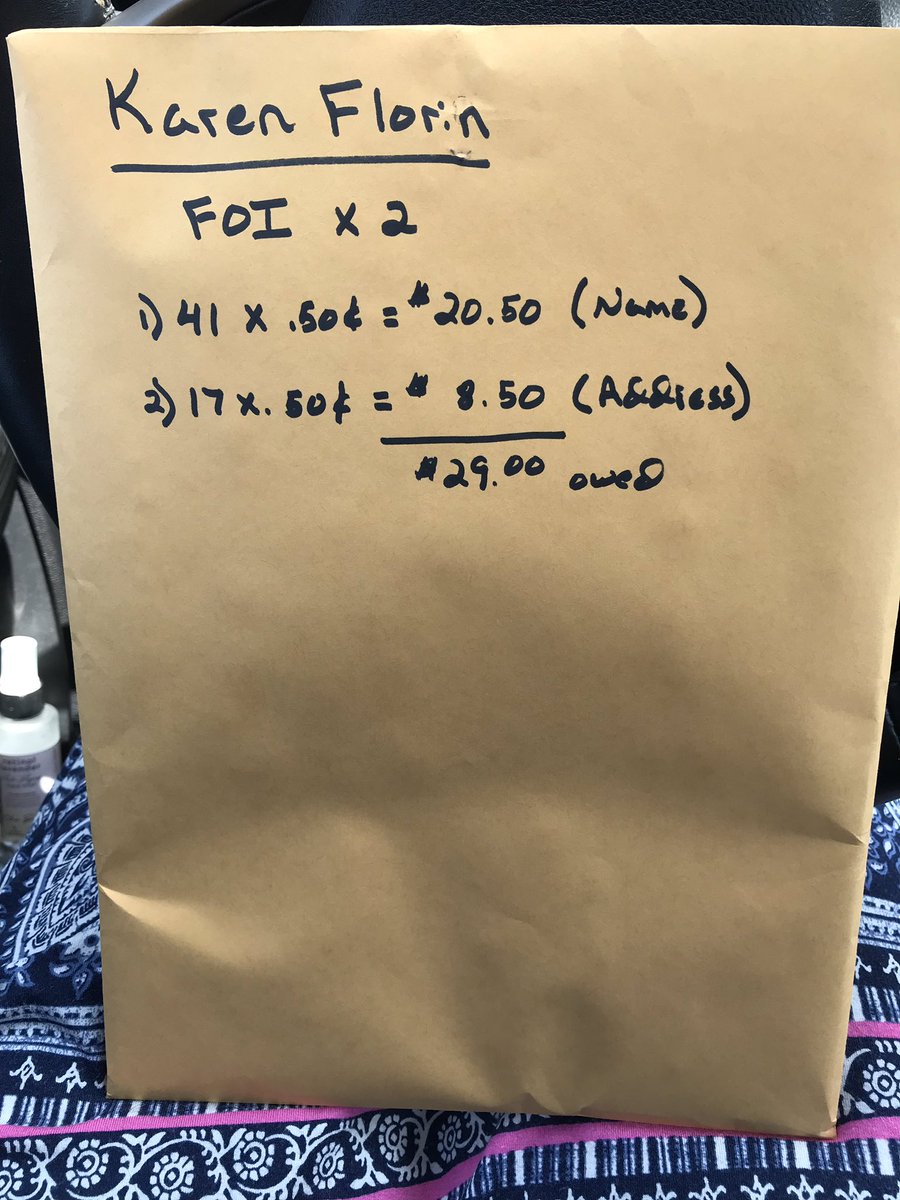 Still thrilling after all these years: Freedom of Information request filled in a timely manner. Thanks, #montvillectpolice. #FOIA #partylikeajournalist