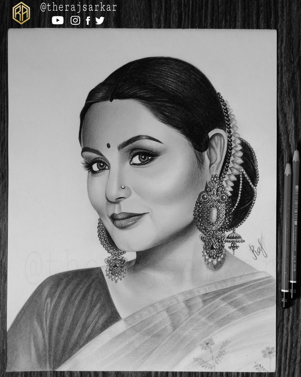 Final Protrait sketch of #RaniMukherjee 

Follow - <a href="/therajsarkar/">RAJ SARKAR | ART | ARTIST</a> 

#therajsarkar #art   #GalaxyS20PlusBTS #Candle4SSR #HappyBirthdaySuriya #10YearsOf1D #10YearsOfOneDirection #BollywoodPakISILink #AjayBeast #IndiaIdeasSummit #cbiforsushant #youfailedbankers #SooraraiPottru