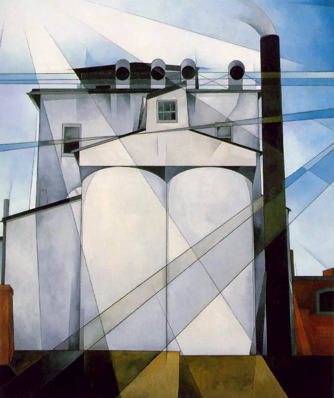 My Egypt, 1927, Charles Demuth