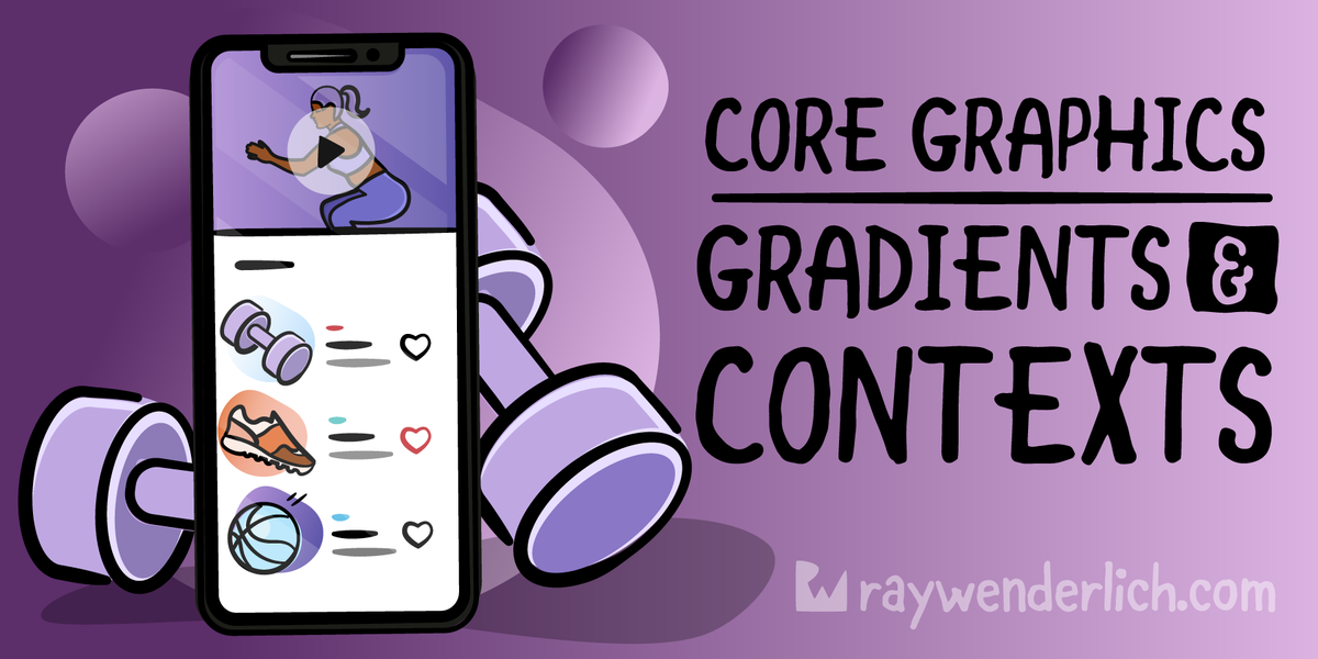 Ready to leave the relative safety of UIKit and enter the underworld of Core Graphics? <a href="/infinity4all/">Fabrizio Brancati</a> will take you on a guided tour of gradients, manipulating CGContexts with transformations and more. Dive in here: buff.ly/3hrm5nq