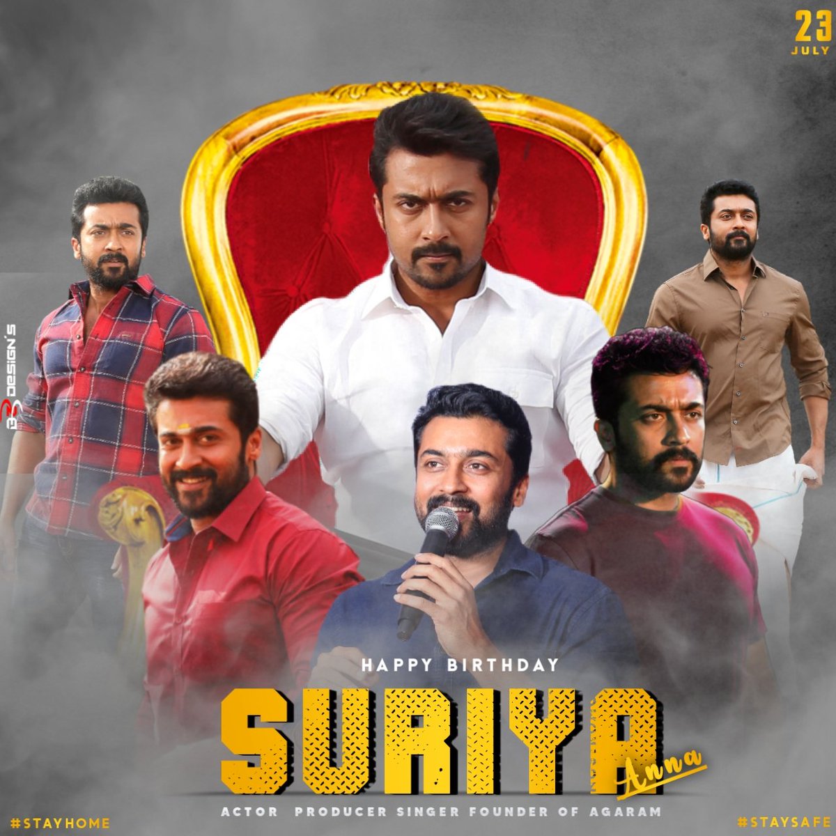 Bibin_offl's tweet photo. Here is My Special Design For @Suriya_offl Anna Birthday 😍🥰

Hope EveryOne Likes it 😁❣️

#HappyBirthdaySuriya
#Sooraraipottru https://t.co/e2dSdgpeBF