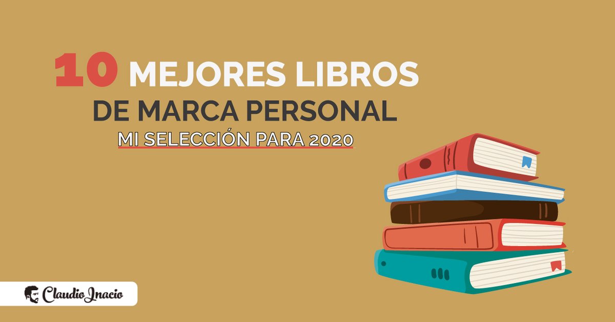 ⚡NUEVO POST: Los Mejores Libros de #MarcaPersonal - 

Mi selección para gestionar eficazmente el personal branding 2020 🥇claudioinacio.com/2020/07/22/mej… a través de <a href="/cinacio06/">Cláudio Inácio</a> 

#librosrecomendados #librosdemarcapersonal