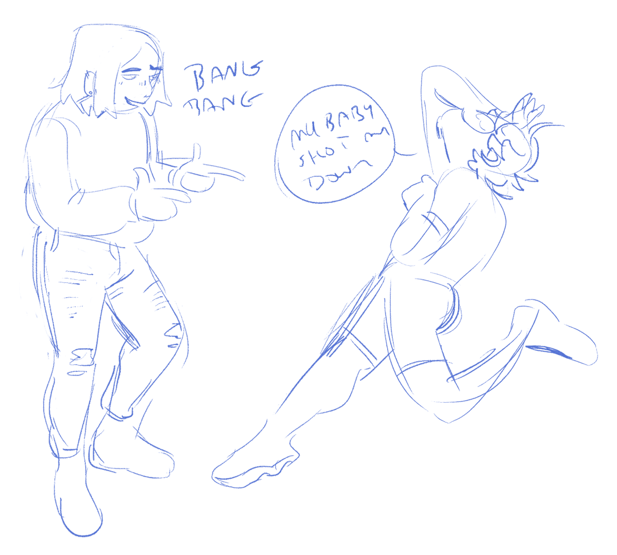 i found sum roughs of some old kenhinas... im gonna finish them. kenhina good for the soul ?? 