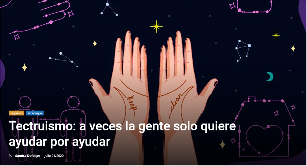 apptruismo's tweet photo. Gracias a @ImpactoTIC  por realizar esta importante reseña acerca de la labor que se está realizando con Apptruismo, la misión de ayudar conectar a quienes necesitan ayuda con quienes pueden ofrecerla cada vez se consolida más #HoyPorTi 

https://t.co/ikshOwvzOO https://t.co/YpzXPdrn3F