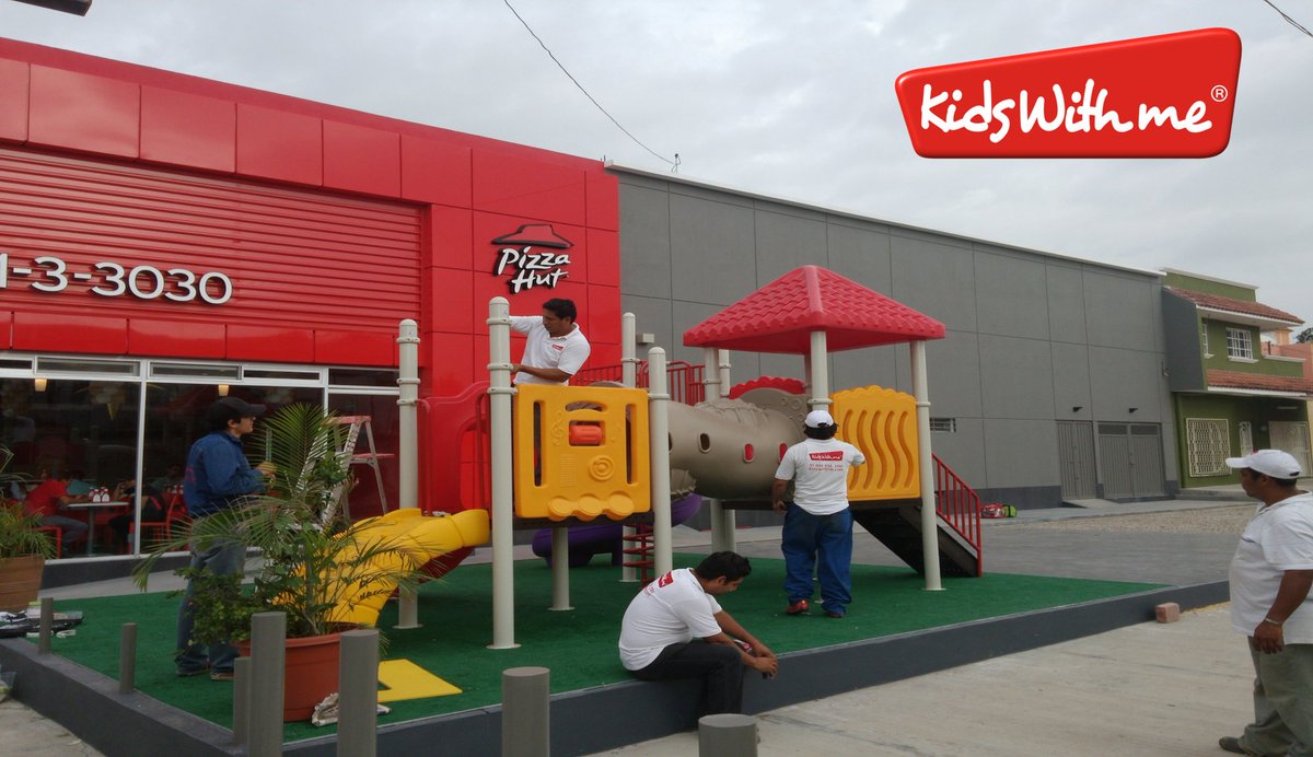 KidsWithMe's tweet photo. Trabajamos e instalamos un PlayGround a la empresa reconocida por todo México "Pizza Hut"

!Diseñamos todo tipo de juegos infantiles a la medida de tus necesidades, garantizando la rentabilidad de tu negocio!

Llámanos al 01 800 836 3188 o escríbenos a info@kidswithme.com https://t.co/0qGHVt4BjZ