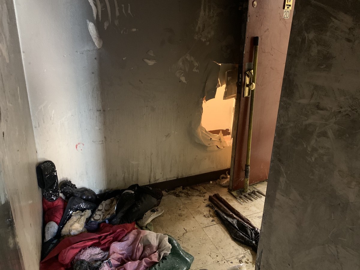 FDNY #Rescue2 and #Ladder123 rescued three individuals from an all-hands fire this morning in Brooklyn. Read more: on.nyc.gov/39kbFTy