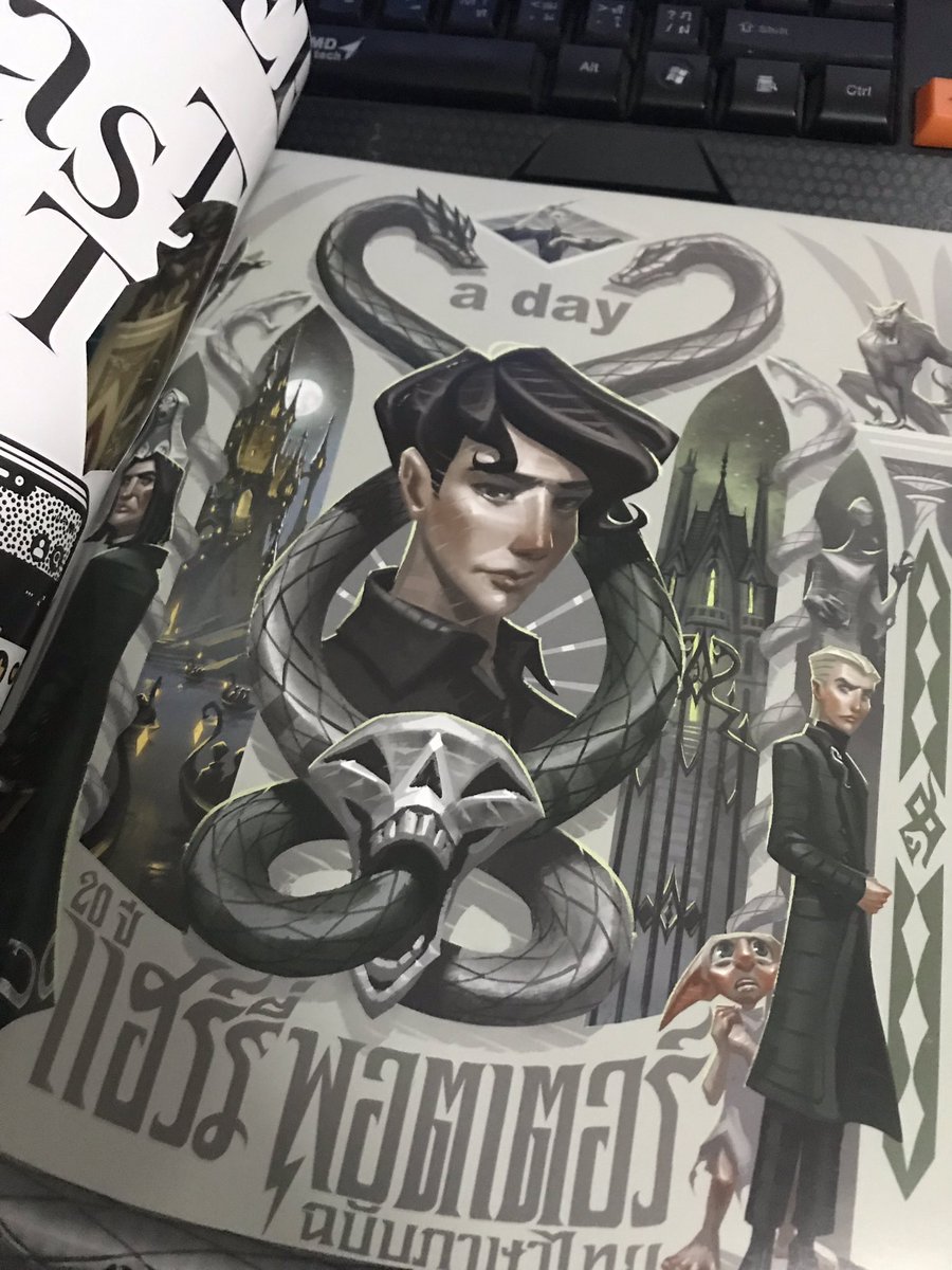 gqwagon's tweet photo. มาแล้ว! อะเดย์ 20 ปี แฮรี่ พอตเตอร์ สวยมากเลย อยากได้ boxset มากไปอีก ❤️ #aday239 #ADayMagazine #HarryPotter https://t.co/YojJp8tSix
