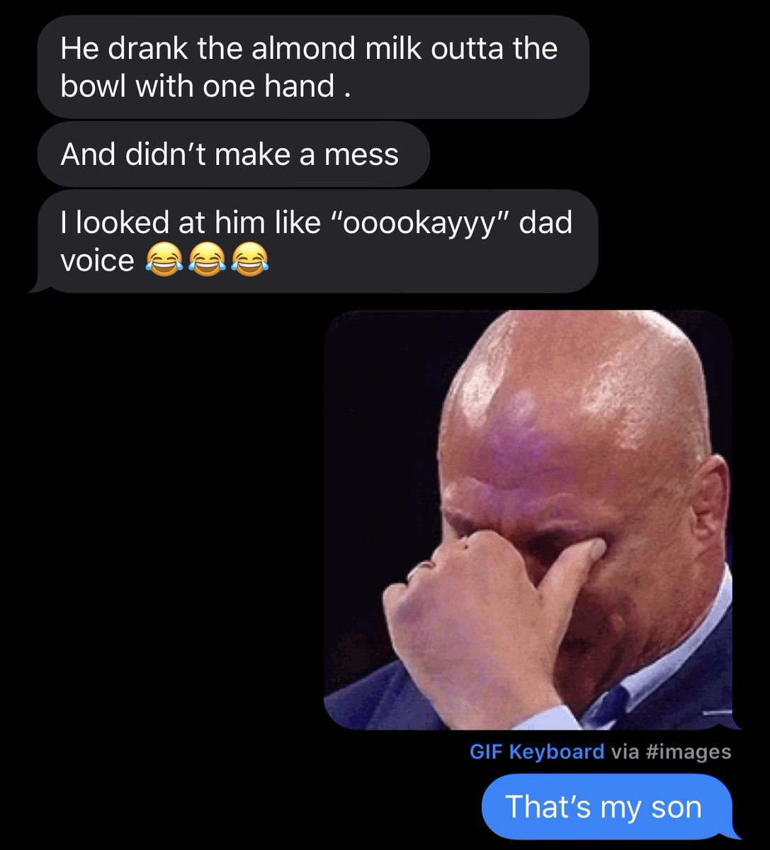 OGPanda23's tweet photo. My lady texted me this & I shed a tear... I made another clone lol #ILoveCereal https://t.co/BygygaS0fw