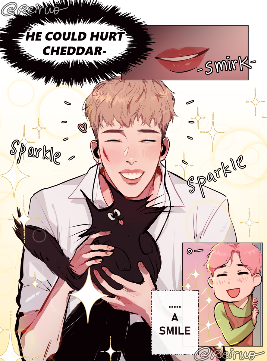 Yunho finds a new friend~?
A Cat cafe Yungi au comic ?

#ATEEZ  #YUNHO #Yunho #MINGI #ATEEZfanart @ATEEZofficial  #에이티즈 #윤호 #민기 #yungi 