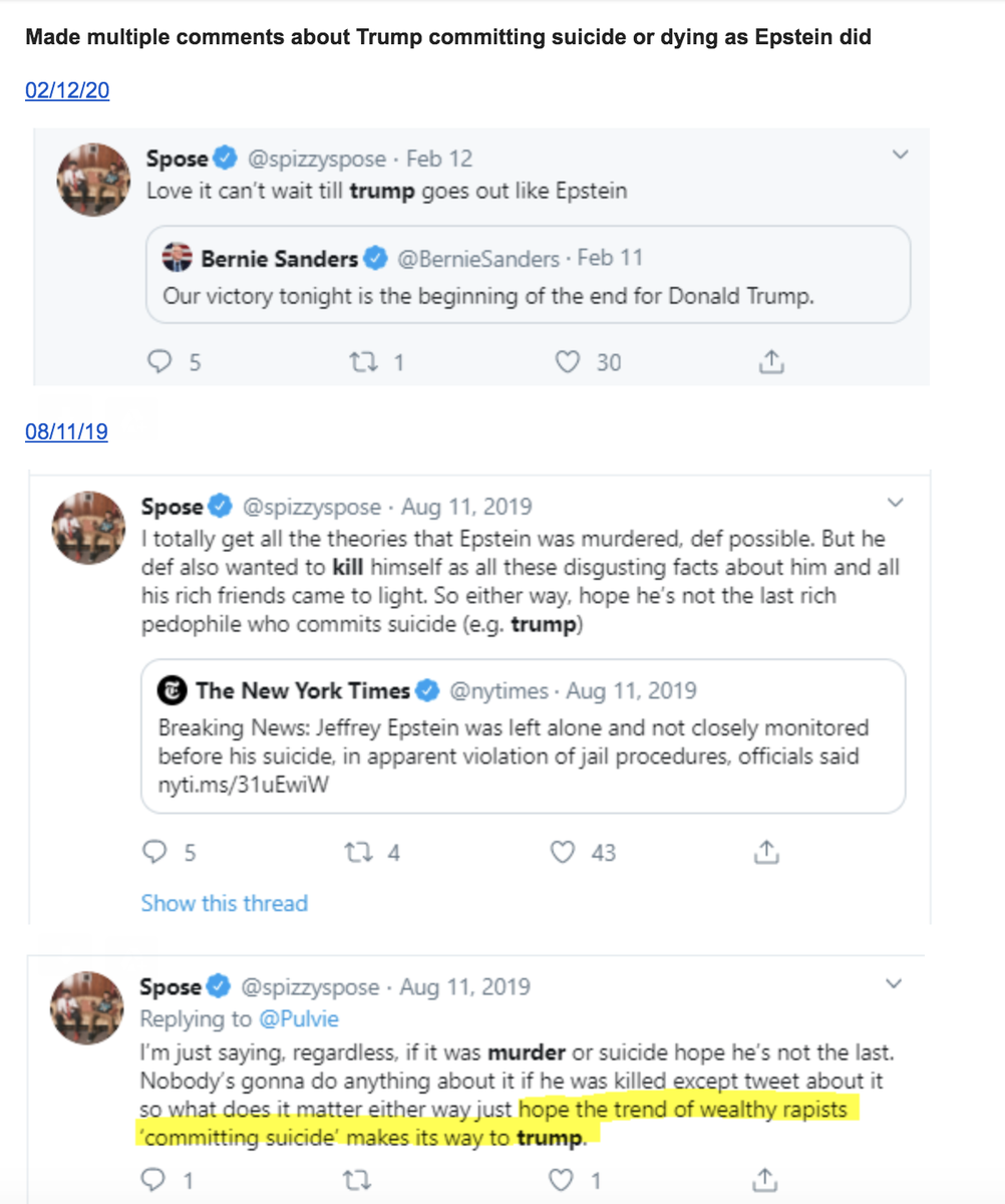 spizzyspose's tweet image. When i got to play the Bernie Sanders rally back in February, the campaign vetted me and went thru all my social media and sent me a list of like 35 tweets i had to delete in order to be approved. Here's a few of em. 😂🤷🏻‍♂️