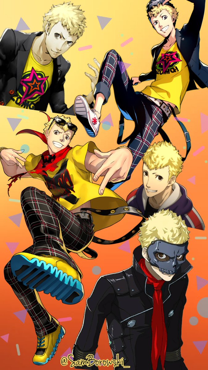 The Embalmer On Twitter Persona5royal Wallpapers Ryuji Sakamoto Akechi Goro Ann Takamaki Futaba Sakura