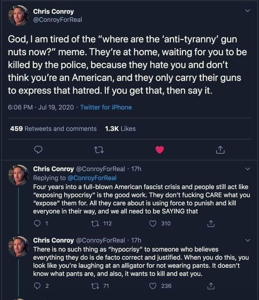 Allycattt's tweet photo. Just so we’re clear, Operation LeGend is facist terrorism with a 4 year old murder victim’s name. https://t.co/cEtnPNdvpk