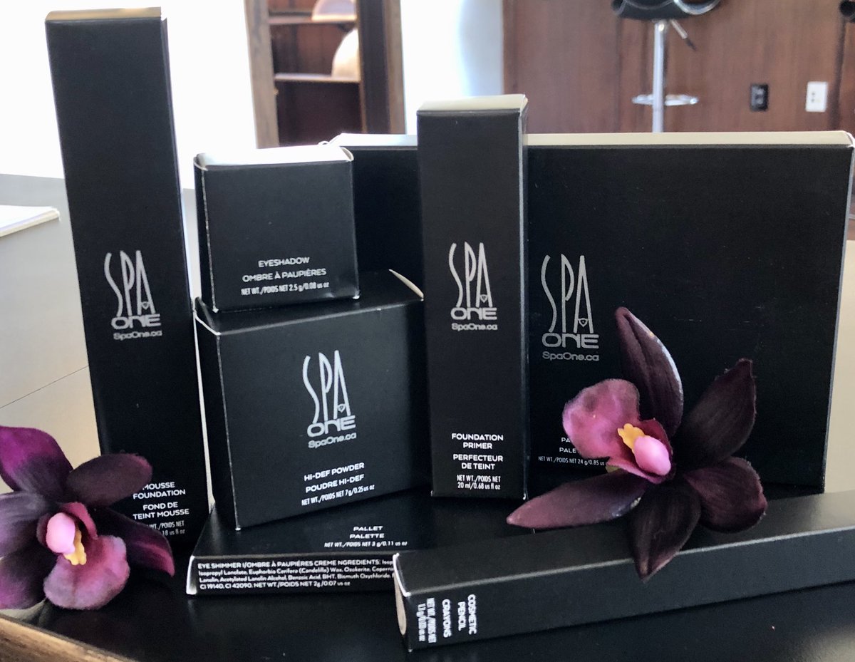SpaOne7's tweet photo. Just a sample of our beautiful new makeup line!  We offer makeup application too! #makeup #SpaOneCobbleHill #cosmetics #beauty #skincare #makeupapplication https://t.co/JbPUp2Unk7