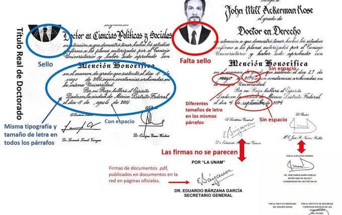 JLo_S_X_M's tweet photo. #ChocoflanGate sube de tono; No hay registro de cédula profesional de Beatriz Gutiérrez Müller. Tampoco aparece cédula de Doctorado de Gibrán Ramírez, y el título falso de Ackerman-siones.

Puro intelectual patito con esta "cuatro-te".

#LargateBarbosa https://t.co/gzXcOZD3E2