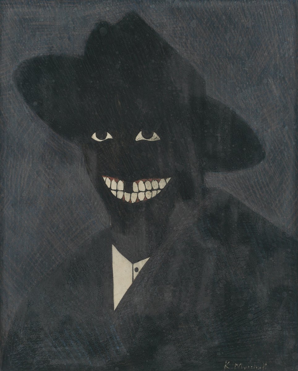 Kerry James Marshall, por ejemplo, hace una referencia a la novela de Ralph Ellison El hombre invisible mientras elabora un comentario sobre las caricaturas racistas.
