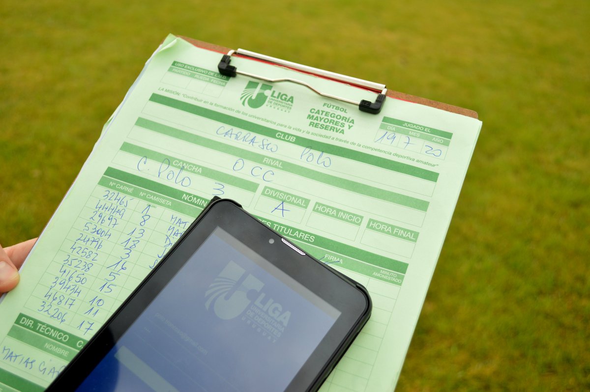 LUD_Oficial's tweet photo. #FormulariosDigitales ✅

El domingo se realizó la primera prueba de ingreso de formulario digital en cancha a través de una tablet. Más info: https://t.co/TWxTPCivjZ

¡Se vienen mejoras importantes! 💪🏽 https://t.co/QL0RDyGPZc