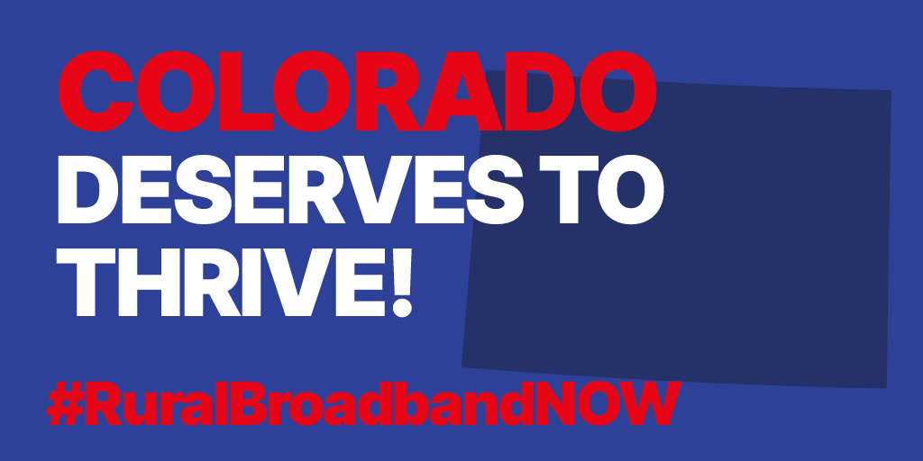 elevateinternet's tweet photo. Help Colorado rural communities THRIVE! Retweet this! Urge @SenCoryGardner to support S.4201, and expedite high-speed broadband funding.  #RuralBroadbandNOW #BridgetheDigitalDivide https://t.co/5Id9IKZR8W