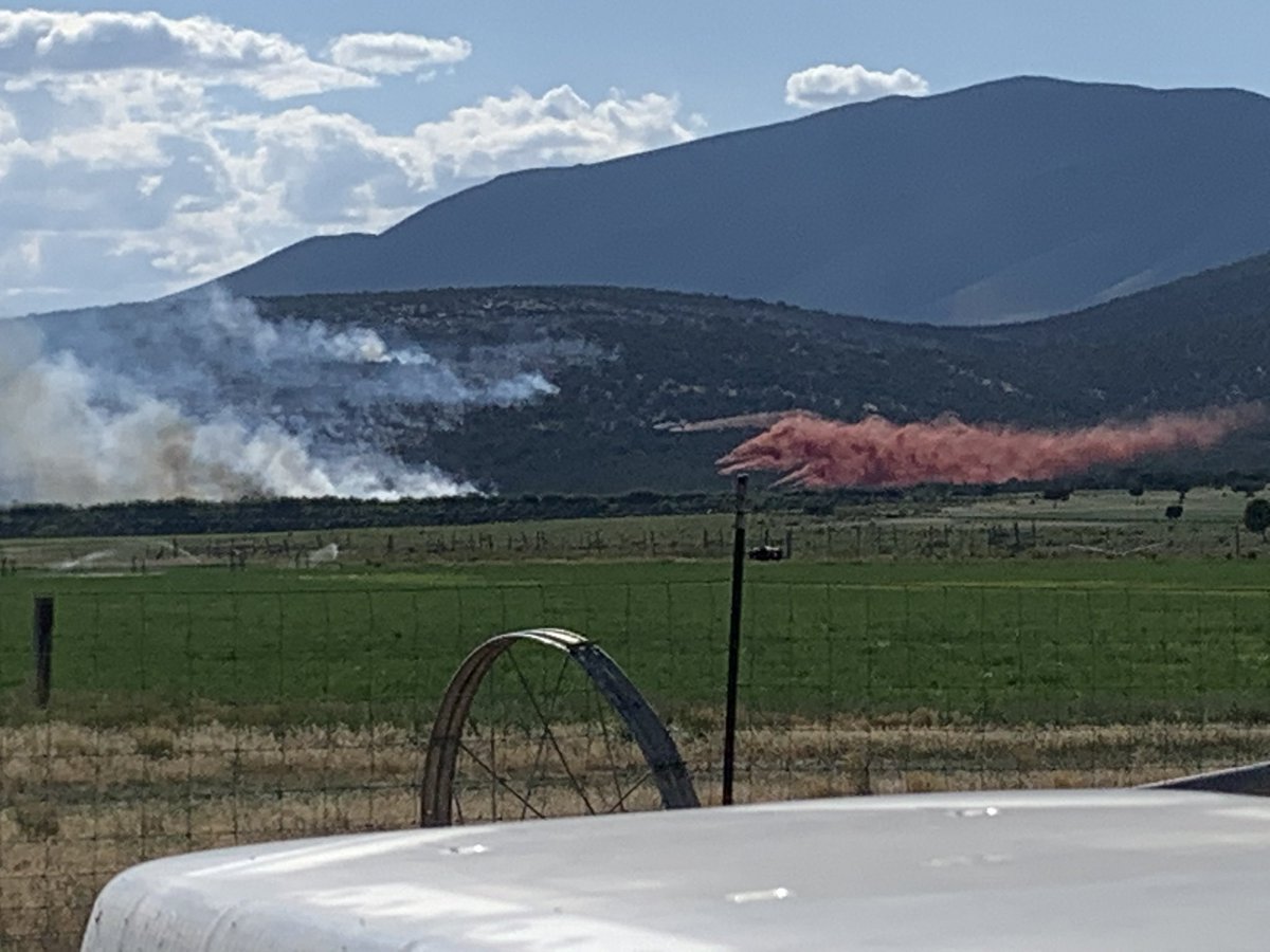 WeberFireDist's tweet photo. Weber Fire Warden - 3A261 Is currently the IC on the #DennisFire in Box Elder County. The fire is currently 2608 acres in size & holding. Units from BLM Salt Lake, Box Elder County, State of Utah & Forest Service are there mopping up the fires edge today.
#carepreparerespond https://t.co/keMaTjuJvm